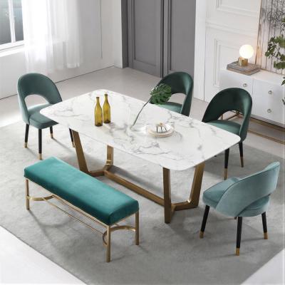 Dining set Luxury Stainless steel 